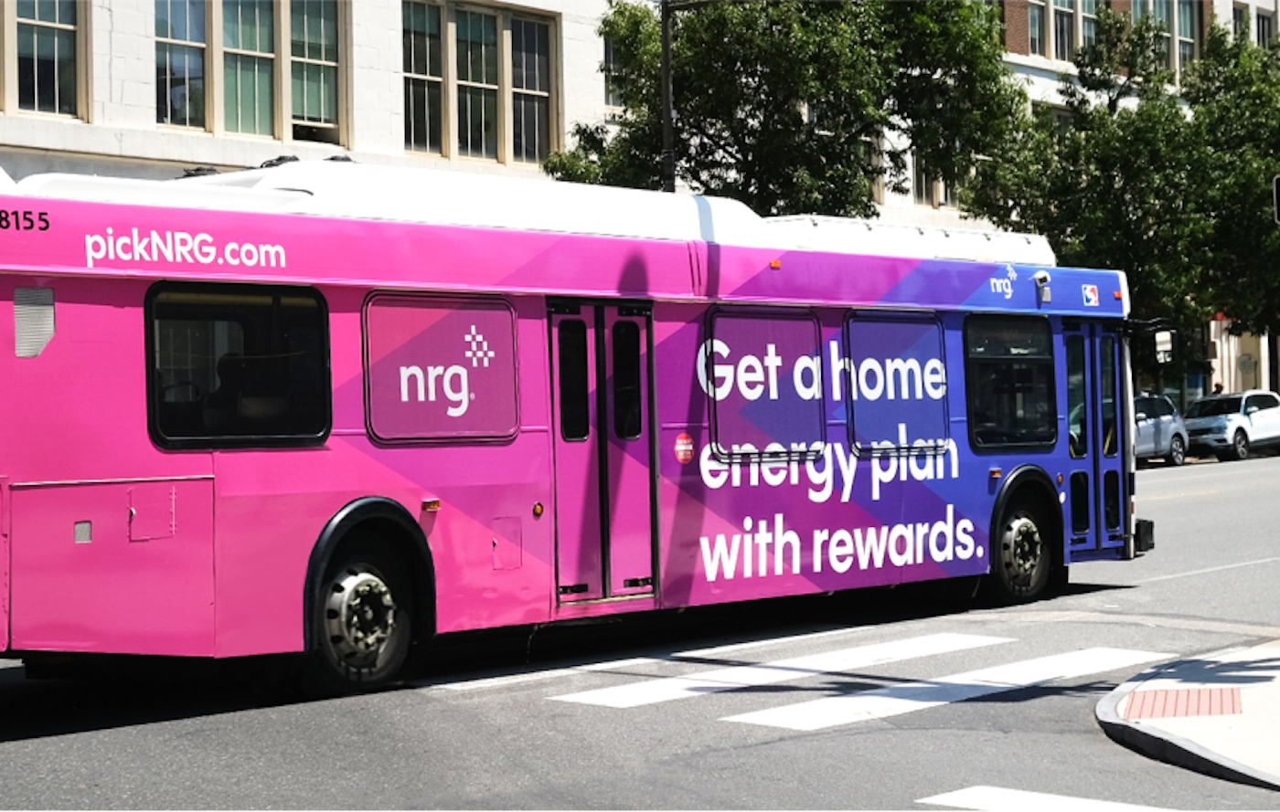 NRG SEPTA Bus Wrap